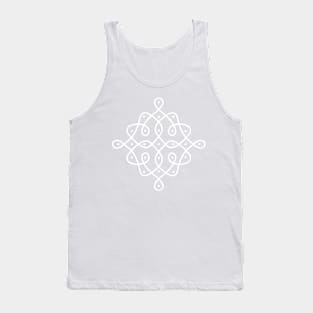 Dot Kolam art, Rangoli, Indian traditional art Tank Top